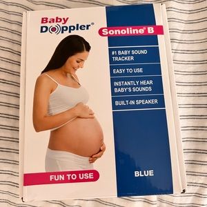 Sonoline baby doppler (blue), like new